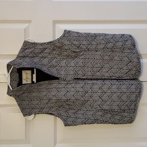 Van Heusen Black and White Vest